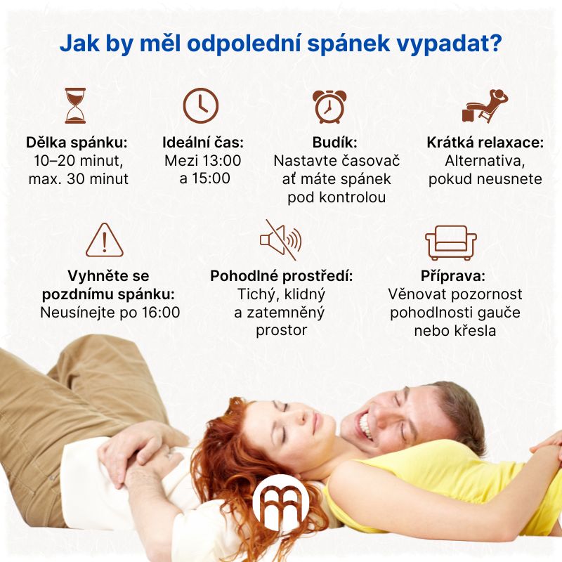 Jak by měl odpolední spánek vypadat